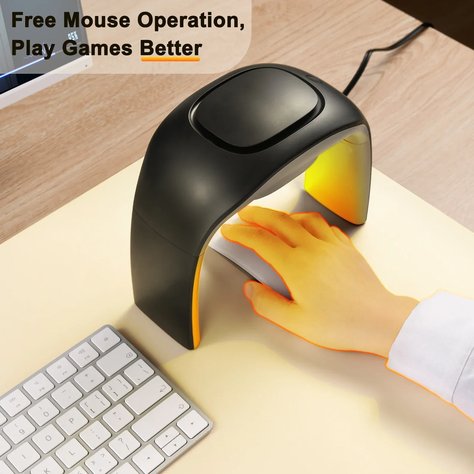 Office Tech Gear - Eary Tragbarer Winter-Maus-Handwärmer, High-Tech-Handwärmer, Ära, Heimbüro,