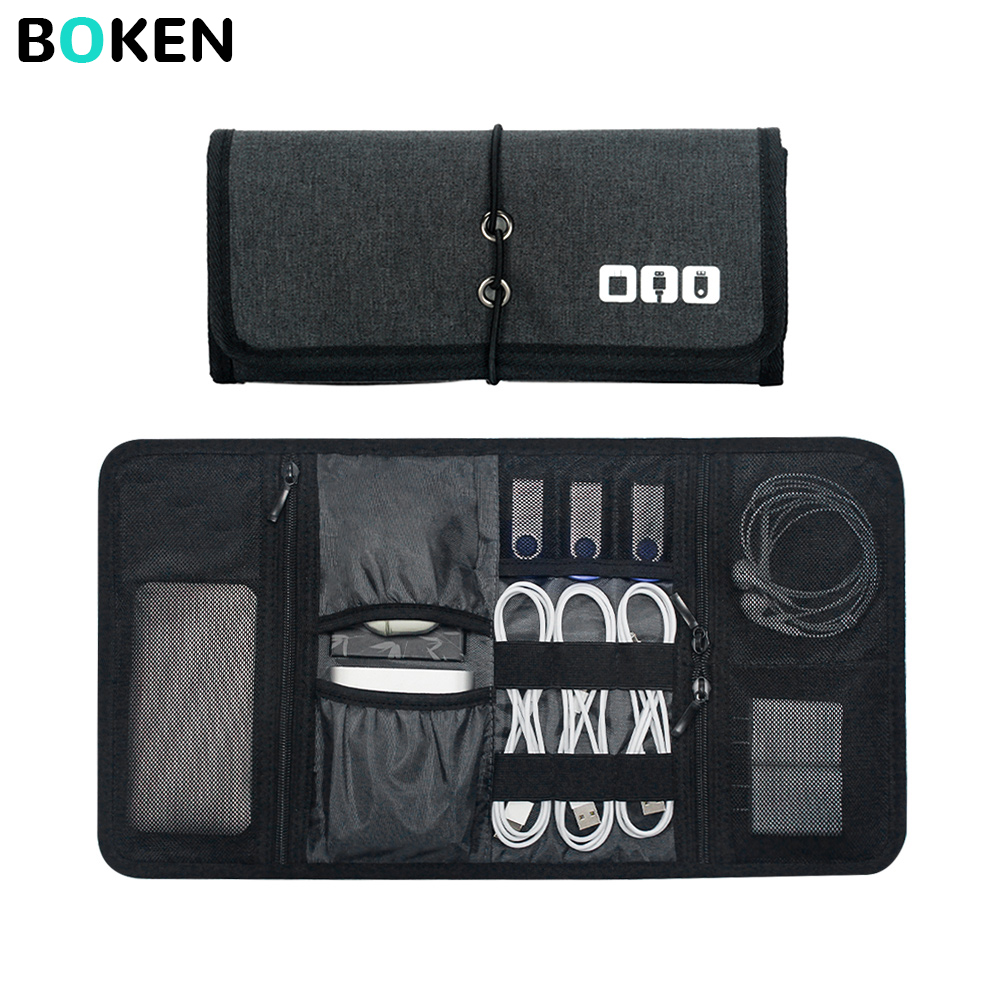 Office Of Tech - Tech-Organizer-Tasche Kabelaufbewahrung Reise-Elektronikzubehör-Beutel für Ladegerät Powerbank