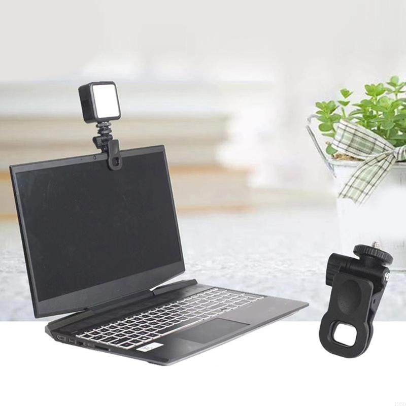 Webcam Stand Clip - Monitore Kamerahalterung Klemmclip mit universellem 1/4-Anschluss,