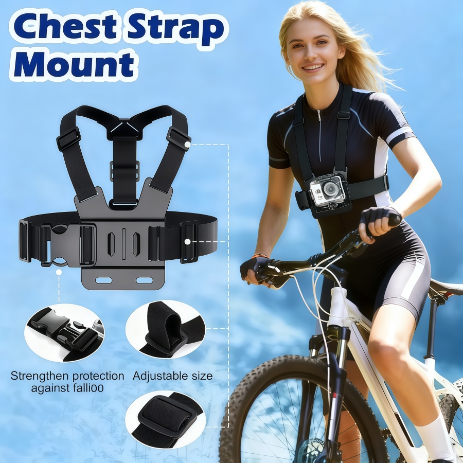 Zubehör Kit Kopf Brustgurt Hal – Webcam Stand Clip Bewertung und Preis