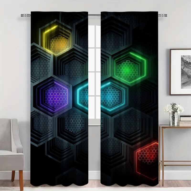 2 Stück moderne geometrische V – Office Tech Room Bewertung und Preis