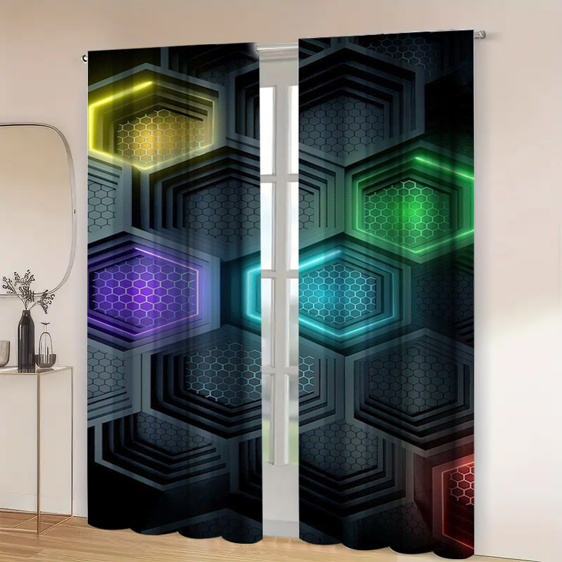 2 Stück moderne geometrische V – Office Tech Room Bewertung und Preis