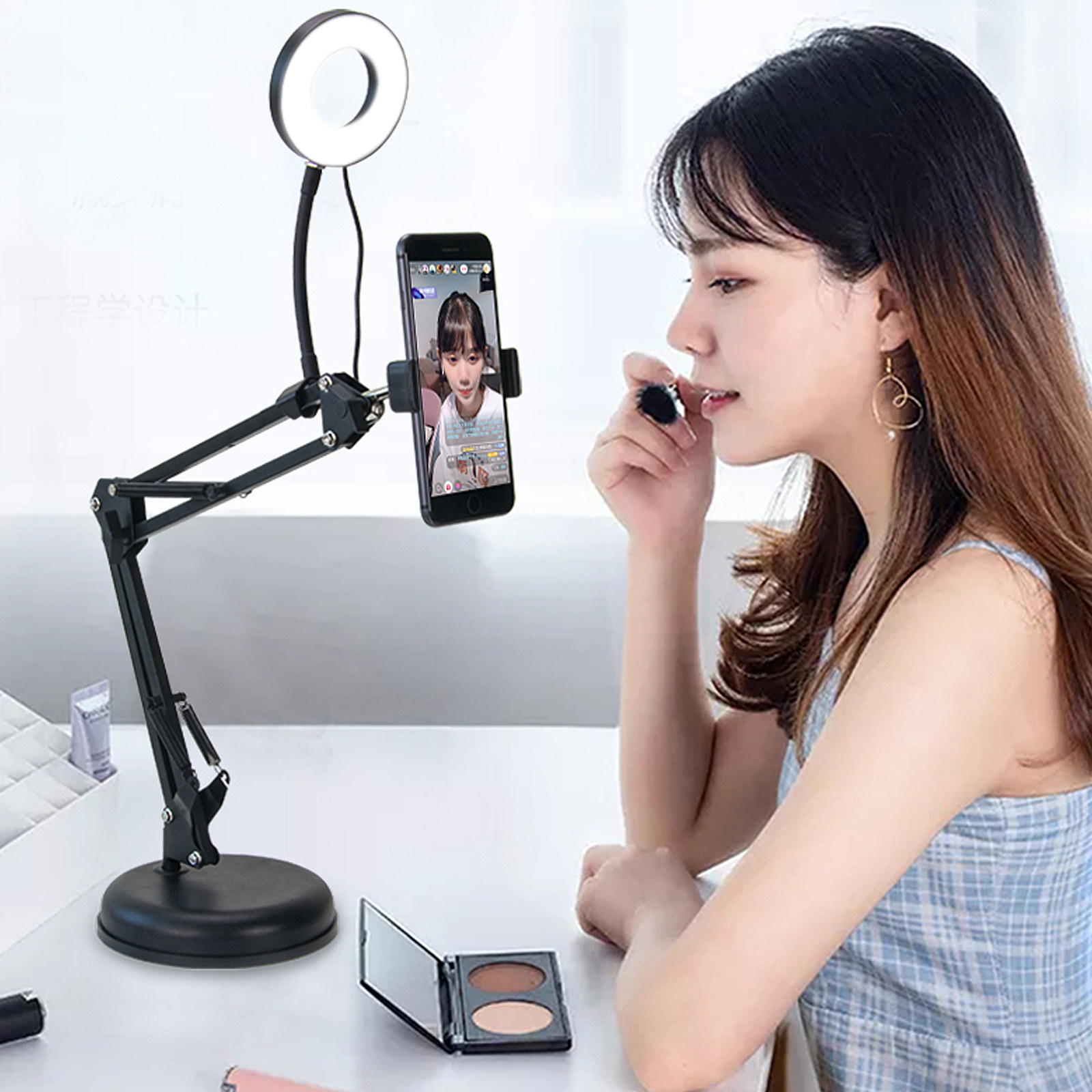 1 Set Kameraständer aus Eisen, – Webcam Stand Clip Bewertung und Preis