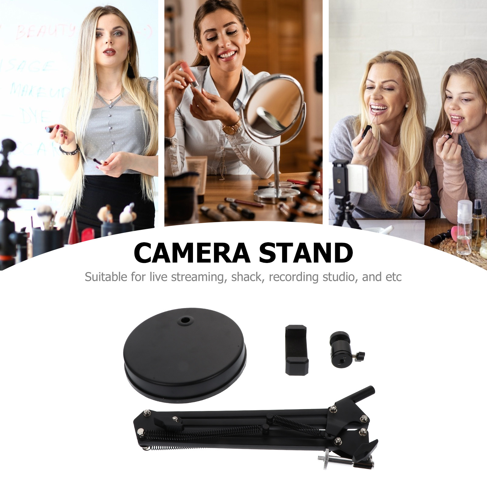 1 Set Kameraständer aus Eisen, – Webcam Stand Clip Bewertung und Preis