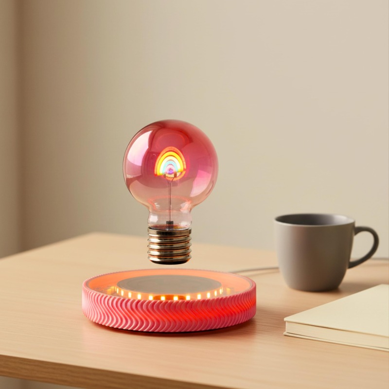 Schwebende Kabellose LED-Glühb – Office Of Tech Bewertung und Preis