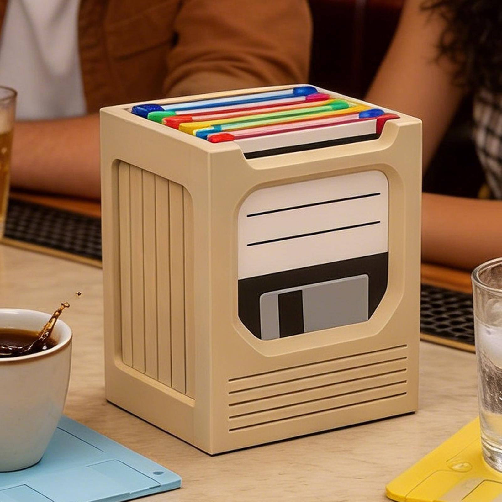 Retro Tech Untersetzer-Halter- – Office Of Tech Bewertung und Preis